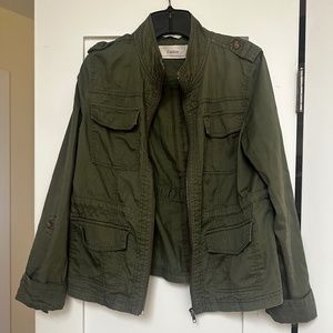 Caslon Army green jacket size M